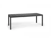 Mobile giardino Tavolo allungabile rio 140/210 antracite di Nardi a prezzi outlet