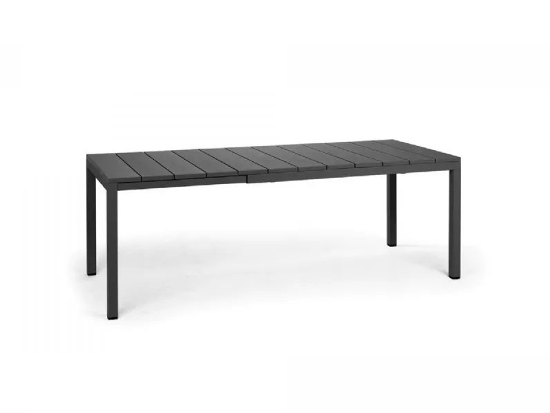 Mobile giardino Tavolo allungabile rio 140/210 antracite di Nardi a prezzi outlet