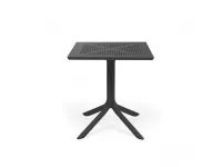 Arredo giardino Tavolo clip 70x70 antracite Nardi a prezzo ribassato