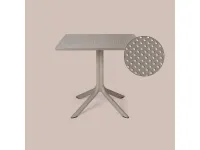 Arredo Giardino Nardi Tavolo clip 80x80 tortora - nardi A PREZZI OUTLET