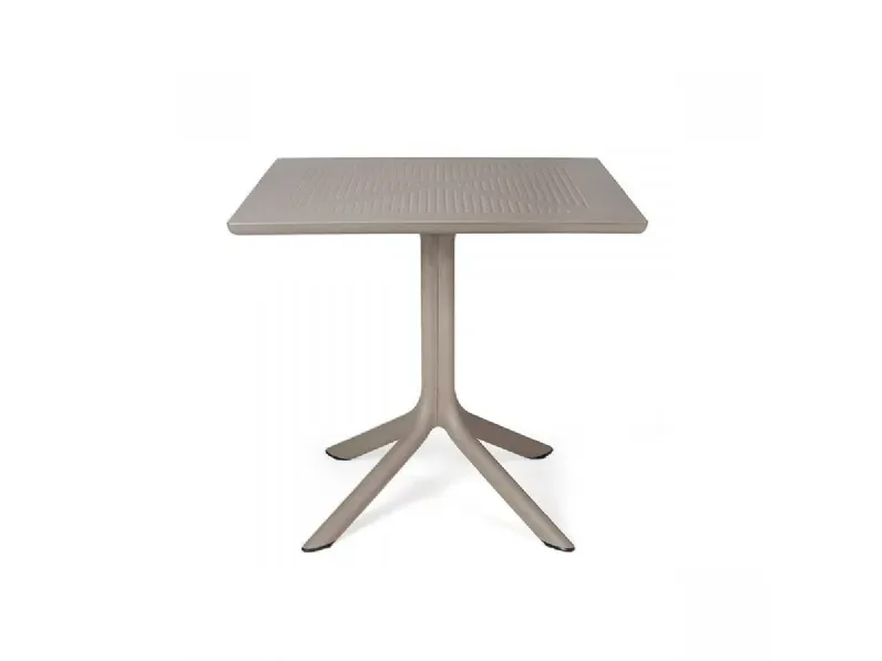 Arredo Giardino Nardi Tavolo clip 80x80 tortora - nardi A PREZZI OUTLET