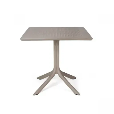 Arredo Giardino Nardi Tavolo clip 80x80 tortora - nardi A PREZZI OUTLET