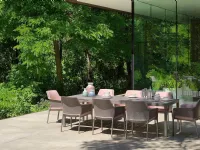 Arredo Giardino Tavolo rio 210 e 8 sedie net relax Nardi OFFERTA OUTLET