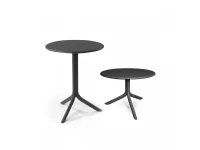 Tavolo step 60cm con 2  bora antracite Nardi: arredo giardino a prezzo scontato
