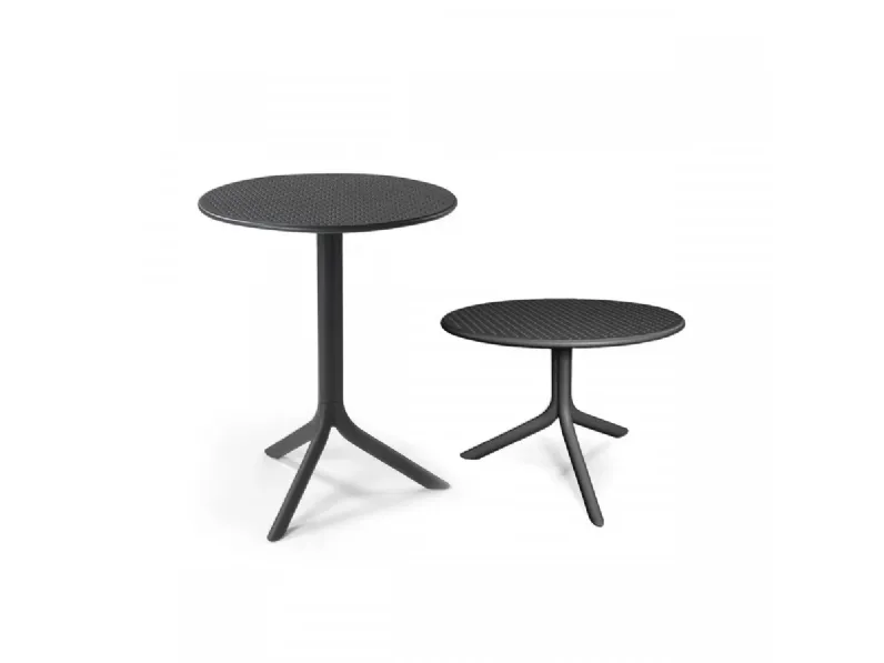 Arredo Giardino Nardi Tavolo step 60cm con 2  bora antracite a prezzo scontato
