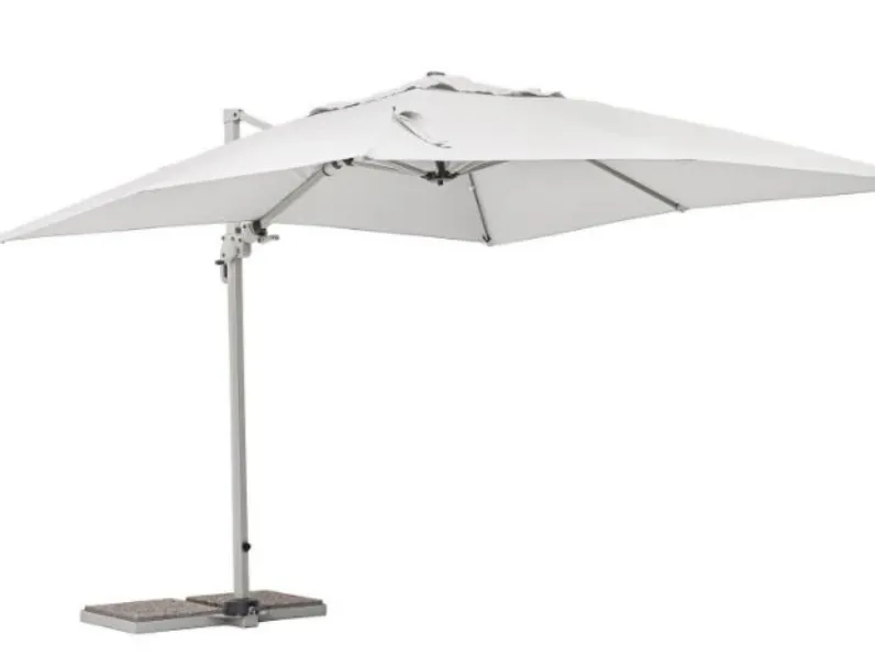 Arredo giardino Bizzotto Ombrellone braccio saragozza 3�4 neutro a prezzo ribassato