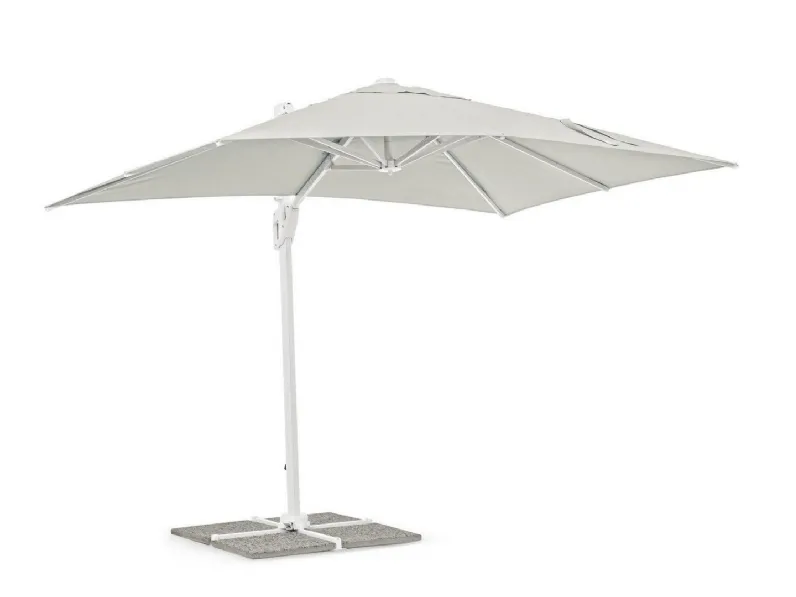 Ombrellone eden 200 x 300 telo naturale Collezione esclusiva: arredo giardino a prezzo scontato