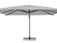 Arredo giardino Ombrellone ines 3�4 grigio chiaro Bizzotto OFFERTA OUTLET - 20%