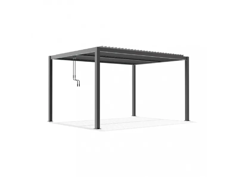 Arredo Giardino Outlet etnico Pergola bioclimatica 44 a prezzo scontato