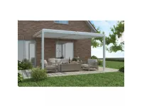 Arredo giardino Pergola bioclimatica addossata 44  Outlet etnico a prezzo ribassato