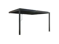 Arredo giardino Pergola bioclimatica addossata 44  Outlet etnico a prezzo ribassato