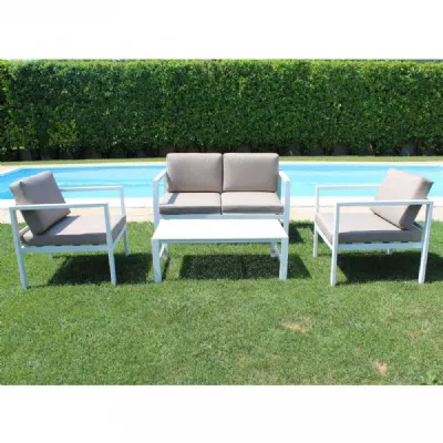 Arredo giardino Set salotto avana 2 posti Outlet etnico a prezzo ribassato