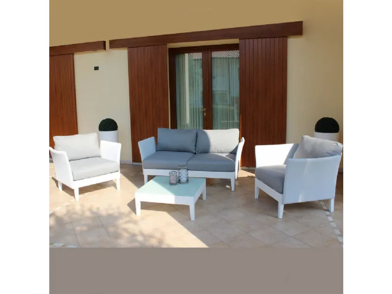 Arredo giardino Set salotto minneapolis 2 posti o 3 posti Outlet etnico OFFERTA OUTLET - 31%