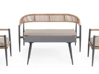 Set4 salotto jandia Outlet etnico: arredo giardino a prezzo Outlet