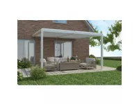 Pergola bioclimatica 3x4 antracite/bianca. Outlet etnico: Arredo Giardino in Offerta.