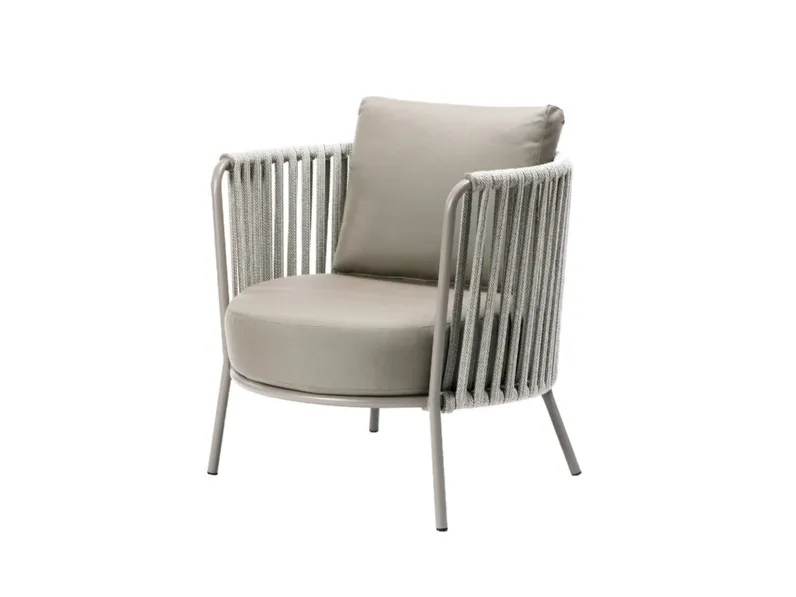 Arredo giardino Poltrona daisy rope fango Vermobil a prezzo scontato