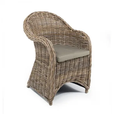 Arredo Giardino Poltrona portland rattan naturale Outlet etnico a prezzo scontato