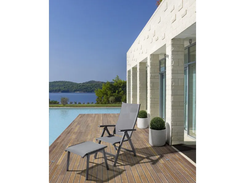 Arredo Giardino Poltrona reclinabile cruise Bizzotto OFFERTA OUTLET
