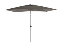 Arredo Giardino Ombrellone dritto in alluminio 3 x 2 m telo taupe Proloisirs a prezzo scontato