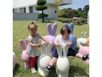 sedia coniglio baby azzurro Qeeboo Arredo Giardino IN OFFERTA  