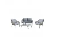 Arredo Giardino Outlet etnico Salotto hampton 2 posti con cuscini con un ribasso esclusivo