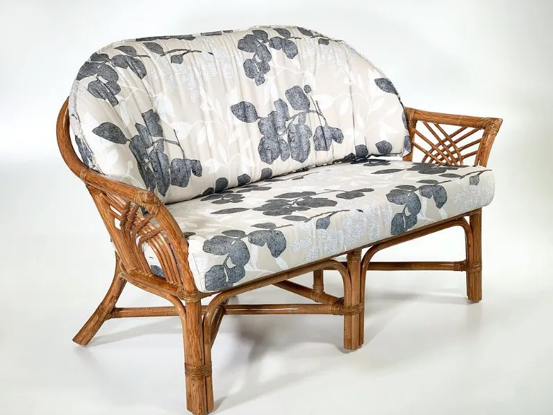 Arredo Giardino Salotto leonardo rattan miele - Bortoli OFFERTA OUTLET