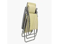 Arredo Giardino Sdraio lafuma poltrona relax r clip batyline iso etamine giallo chiaro Collezione esclusiva OFFERTA OUTLET