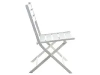 Arredo Giardino Cosma outdoor living Sedia alabama pieghevole bianca a prezzo scontato