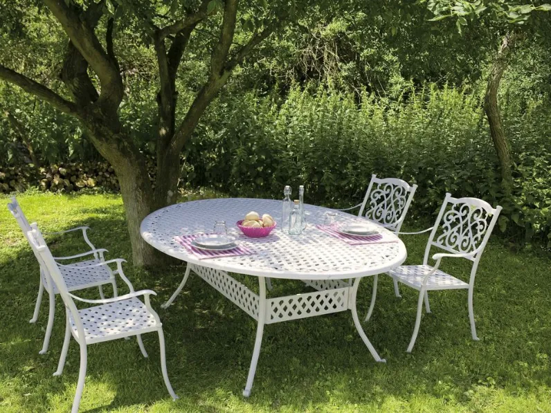 Bizzotto Set completo tavolo+sedie bizzotto Arredo Giardino A PREZZI SCONTATISSIMI  