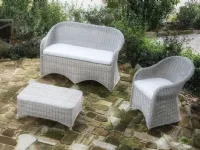 Arredo giardino Md work Set portofino in poly-rattan di altissima qualita con un ribasso esclusivo