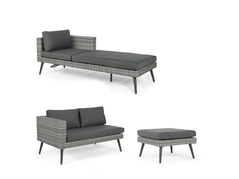 Outlet etnico Set salotto ang. c-c marlow bizzotto: arredo giardino con forte sconto