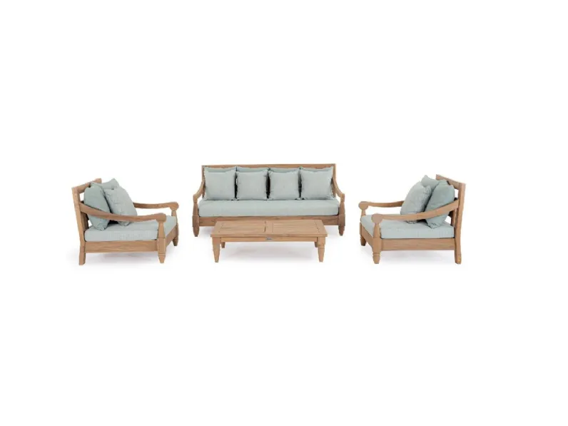 Arredo Giardino Outlet etnico Set salotto bali acqua a prezzo ribassato