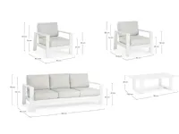 Arredo giardino Set salotto baltic Outlet etnico OFFERTA OUTLET - 35%