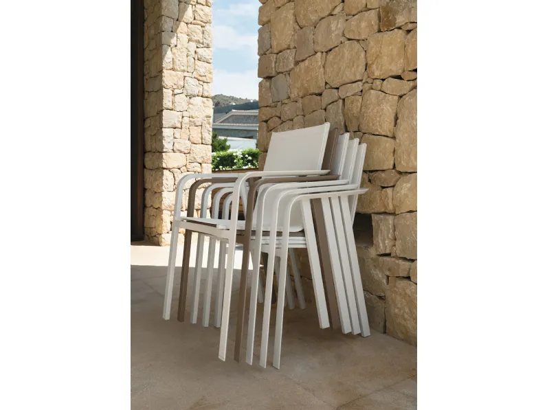 Arredo Giardino Talenti Set sedie milo 6 pz  a prezzo scontato