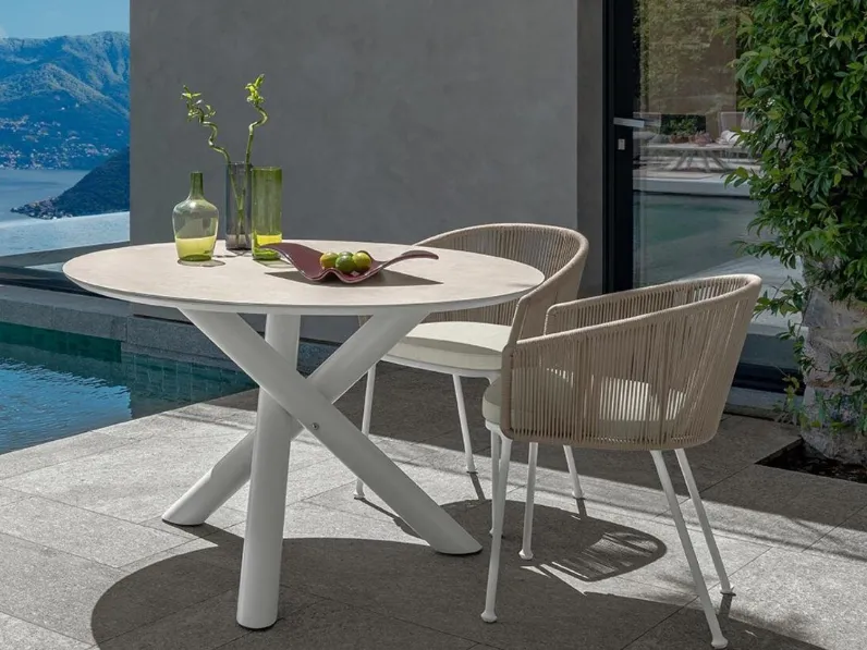 Arredo Giardino Talenti Set tavolo coral + 4 poltrone coral  con un ribasso esclusivo