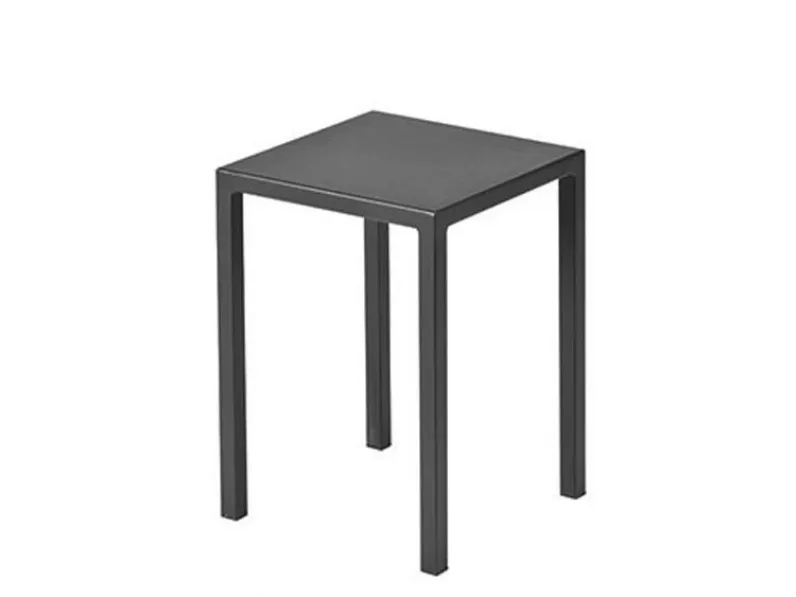 Sgabello quatris  40 x 40  grigio antico Vermobil: Arredo Giardino con forte sconto