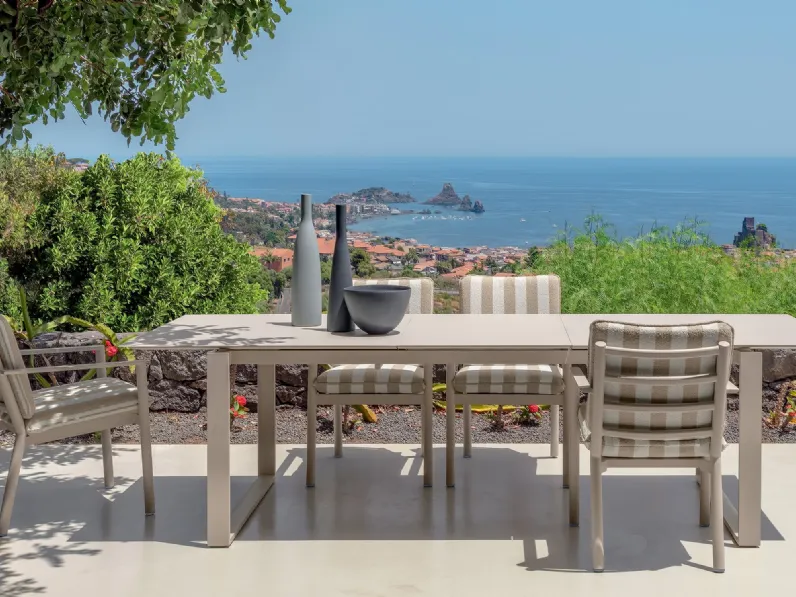 Arredo Giardino Talenti Finn tavolo e sedie a prezzo Outlet 