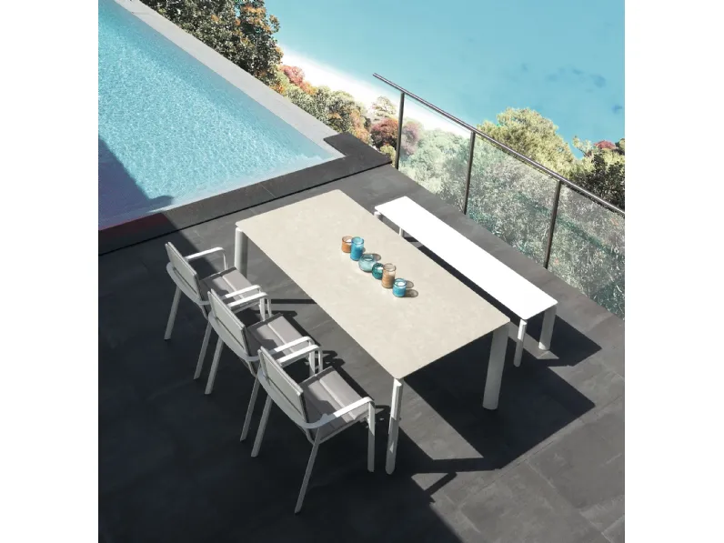 Arredo Giardino Milo 210 all piano in ceramica  Talenti a prezzo scontato