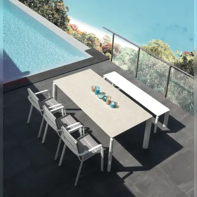Arredo Giardino Milo 210 all piano in ceramica  Talenti a prezzo scontato