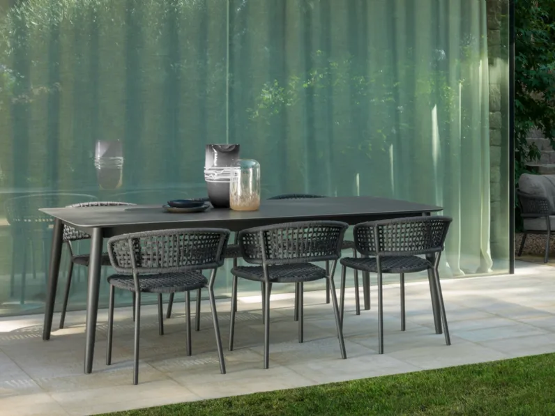 Arredo Giardino Talenti Moon alu tavolo e sedie a prezzo scontato 