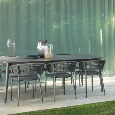 Arredo Giardino Talenti Moon alu tavolo e sedie a prezzo scontato 