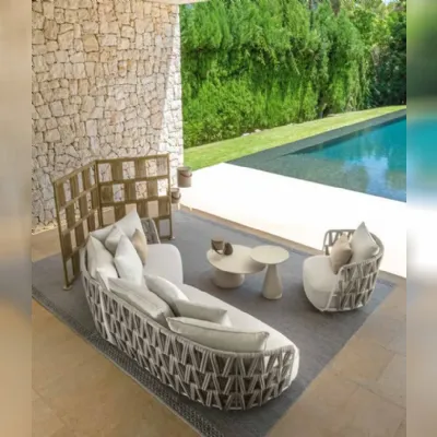 Set swipe divano + chaise longue Talenti Arredo Giardino IN OFFERTA  