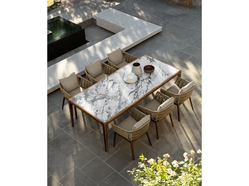Tavolo cruise teak 240 x 110  Talenti Arredo Giardino IN OFFERTA  
