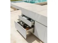 Arredo Giardino Talenti Tikal bianca penisola 3 moduli  con un ribasso esclusivo