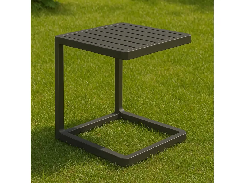 Bizzotto Tavolino konnor antracite bizzotto: arredo giardino in offerta