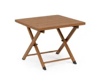 Arredo Giardino Tavolino taylor 44x43 cm pecan - bizzotto Bizzotto a prezzo ribassato