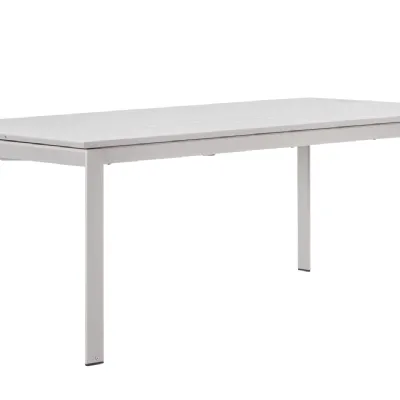Mobile giardino Tavolo allungabile konnor 200/300 con 8 poltroncine konnor rastin di Bizzotto a prezzo ribassato