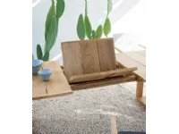 Arredo Giardino Tavolo allungabile luxury esterno vero teak made italy Md work OFFERTA OUTLET