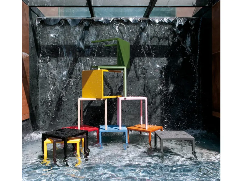 Arredo Giardino Vermobil Tavolo alto quatris con 2 sgabelli alice a prezzo ribassato