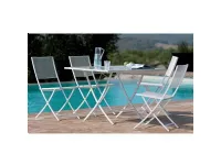Arredo giardino Tavolo vegas 120x80 bianco Vermobil OFFERTA OUTLET - 19%
